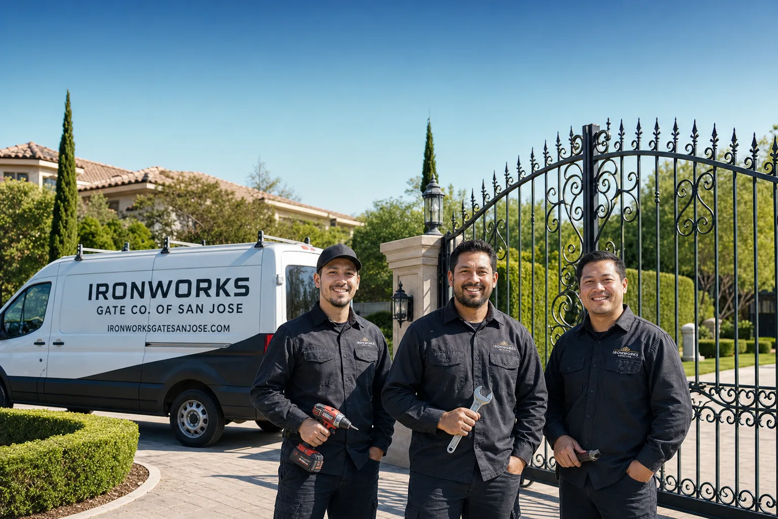 Gate Parts & Welding in San Jose, CA | Ironworks Gate Co. of San Jose
